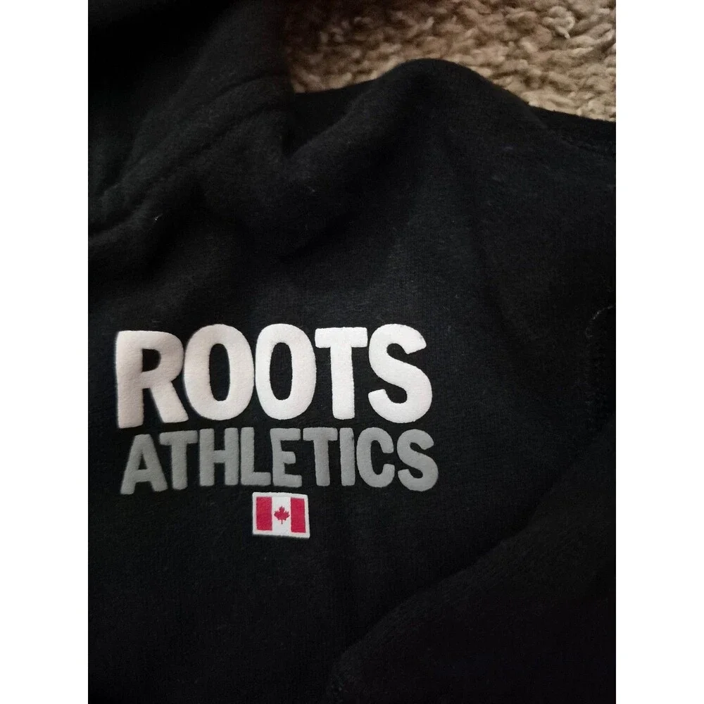 Roots baby jacket size 6-12M- black